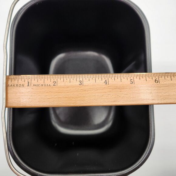 Cooks Bread Maker Model 780-2159 Parts Only Pan, Beater, Measuring Cup & Spoon - Picture 16 of 16